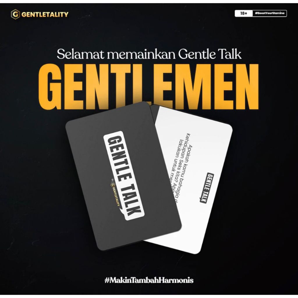 Gentletality Suplemen Herbal Penunjang Peforman Stamina lama Pria