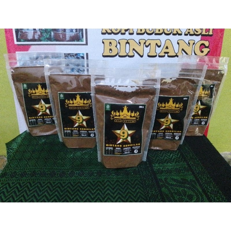 

KOPI BINTANG 9 250 G 10pcs