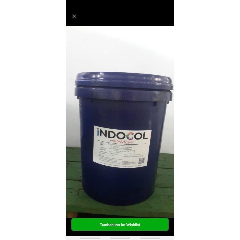 

Pewarna makanan INDOCOL lime egg yellow 817 / kuning telur lime 25kg