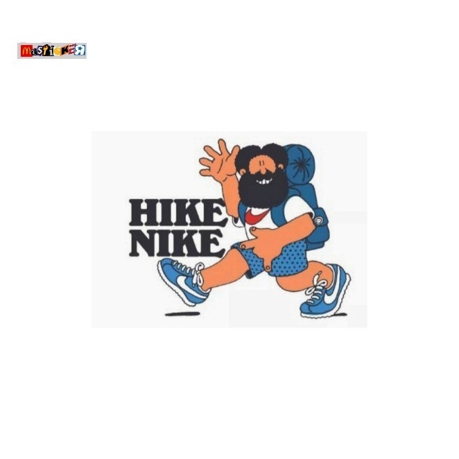 

sticker HIKE NIKE graphic logo stiker acg outdoor hiking vintage