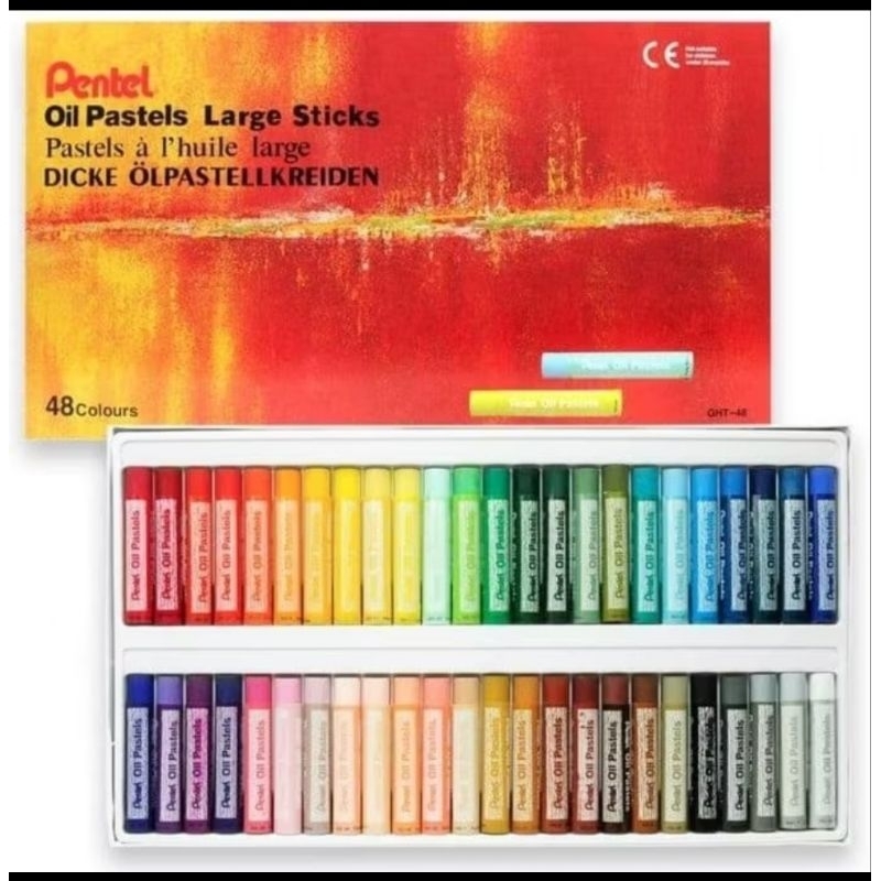 

Pentel Oil Pastel Large Stick isi 48warna