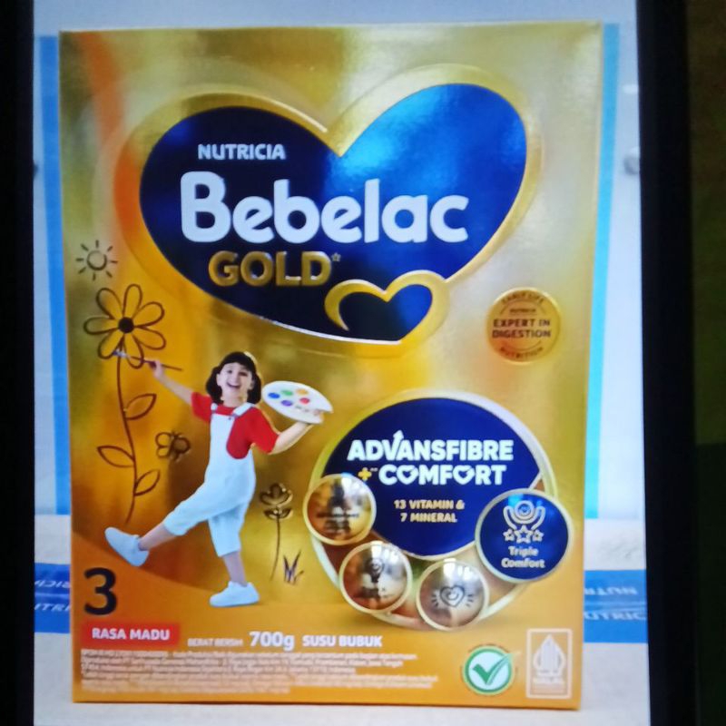 

Nutricia Bebelac Gold Rasa Madu vanila 700g Susu Bubuk