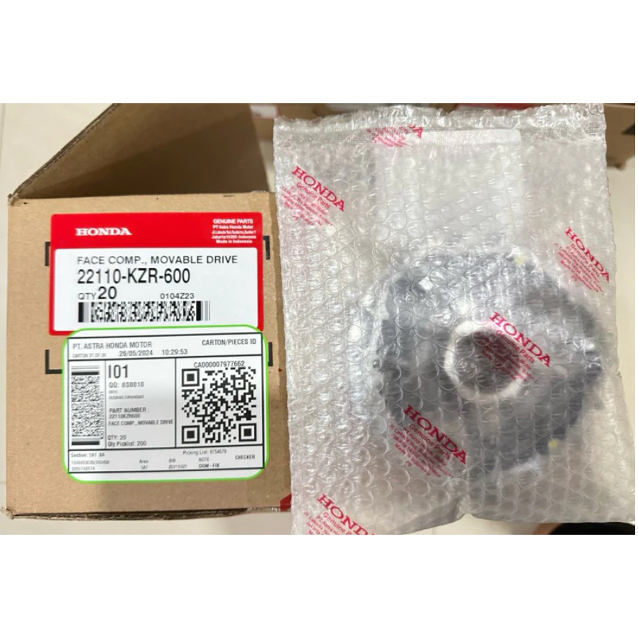 rumah roller only vario 125 old 22110-KZR-600 AHM ORI