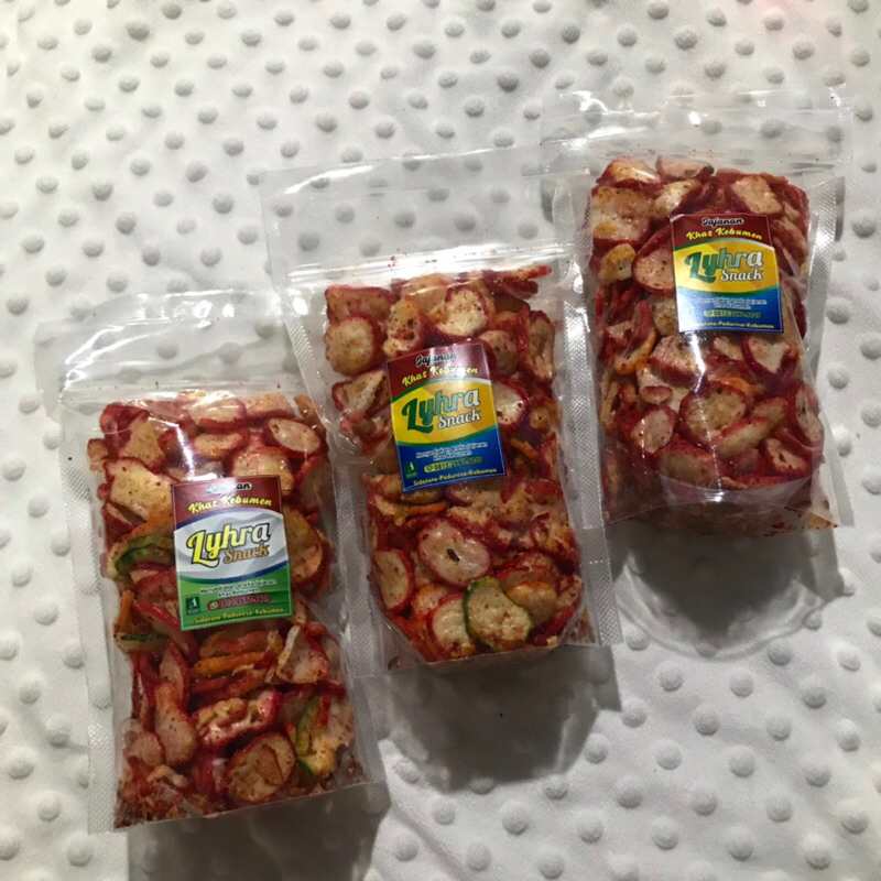 

Kerupuk pedas/Snack/Cemilan/Makanan ringan