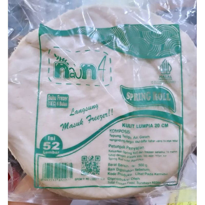 

KULIT LUMPIA NAUNA ISI 52 LEMBAR