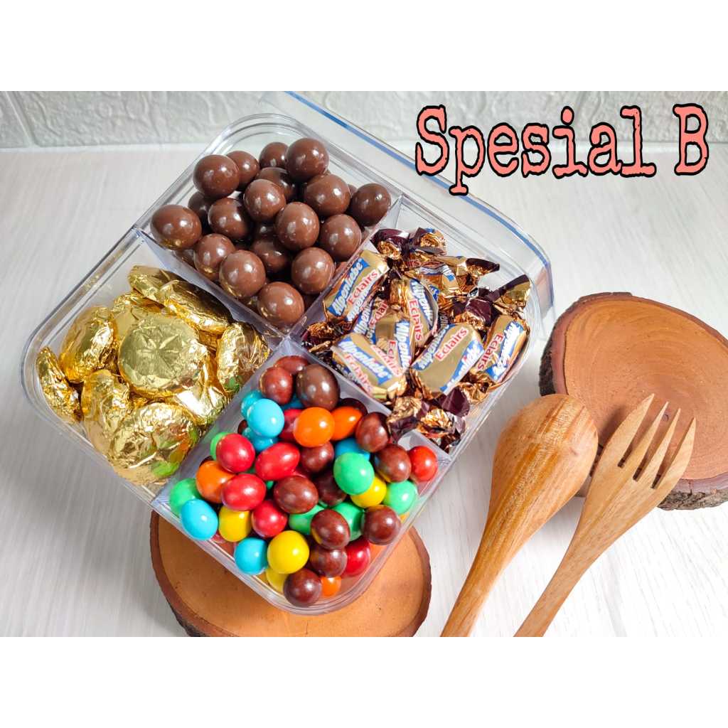 

Paket Coklat Delfi Scandia Toples Sekat 4/Paket Cokelat Lebaran Murah/Hamperes Lebaran Spesial B