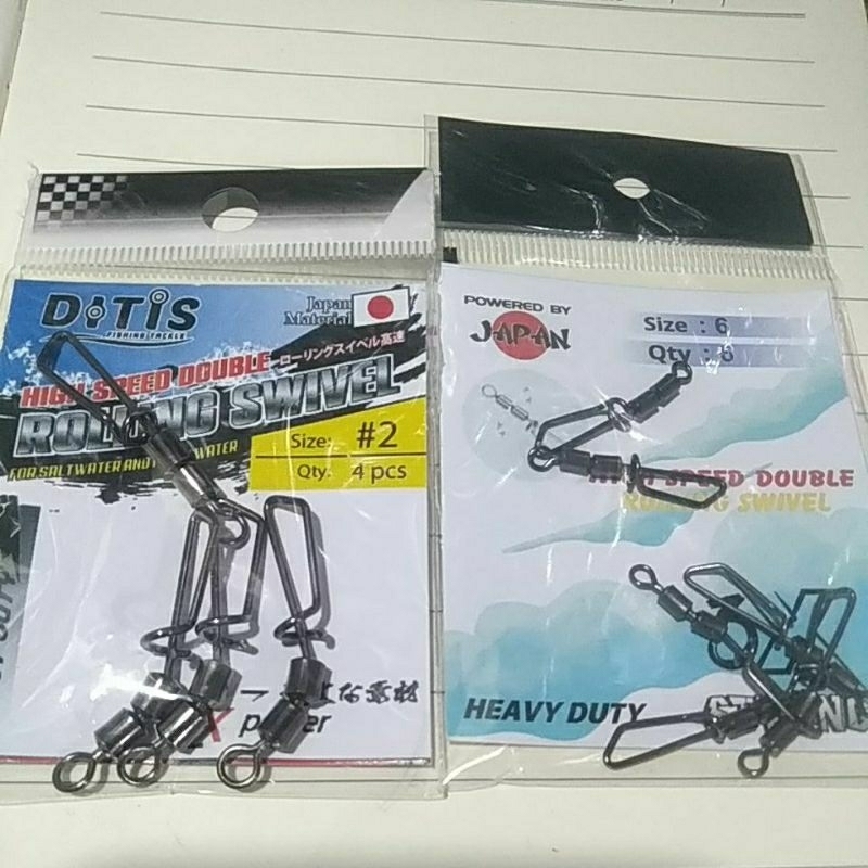 Ditis Kili2 high speed double rolling swivel