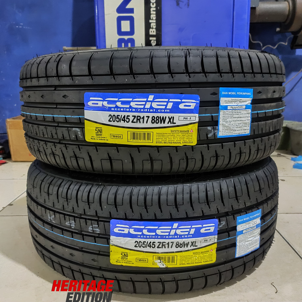 Ban Mobil Racing Ring17 Ban Baru Accelera 205 45 R17 Ban Terlaris Radial Baru R17
