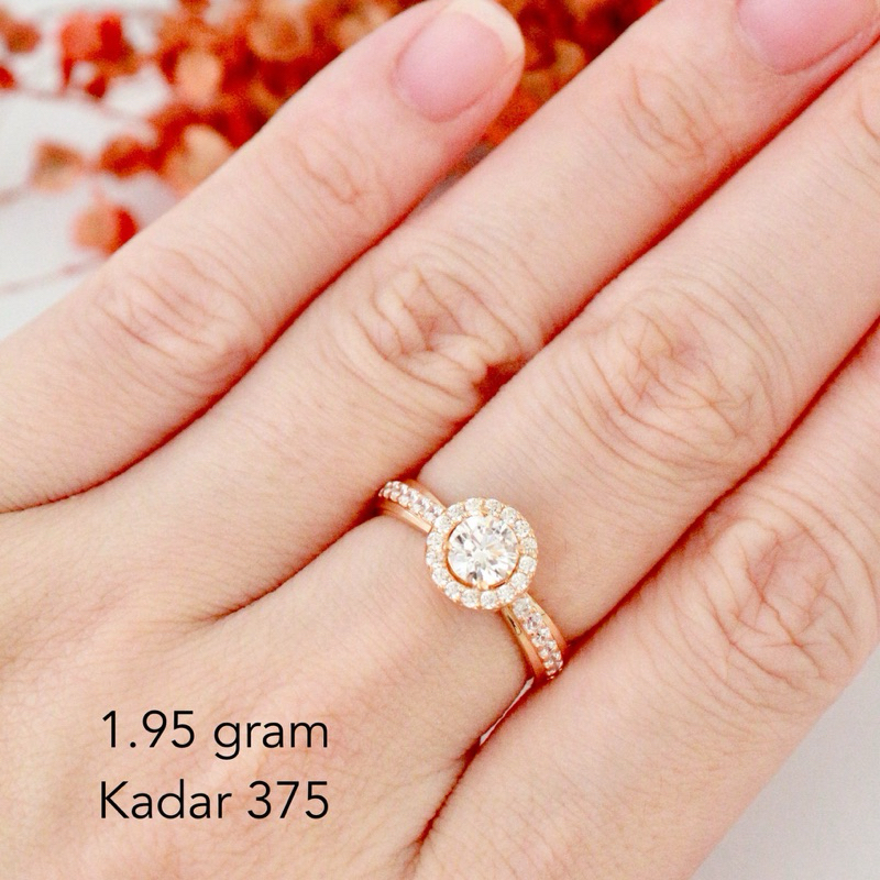 cincin emas mata fashion kadar 375