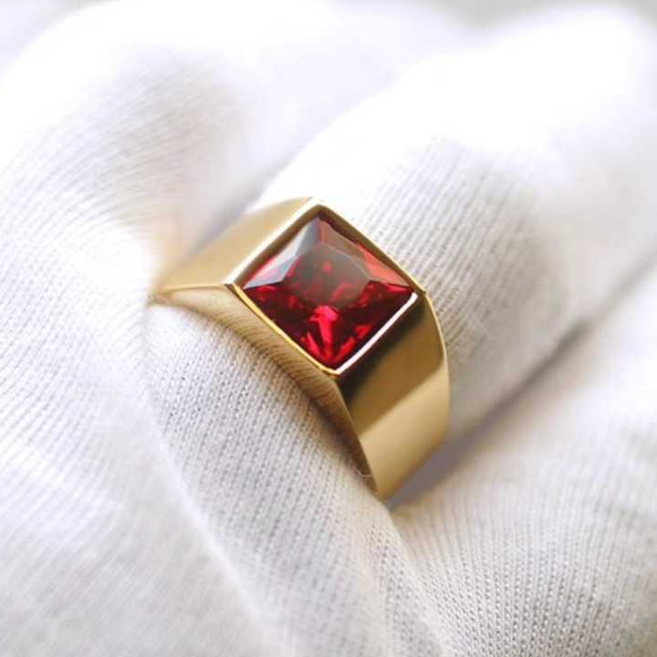 CINCIN LAKI-LAKI/CINCIN VIRAL WARNA GOLD/TERBARU 3 WARNA