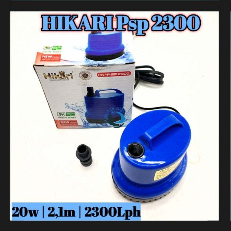 HIKARI Psp 2300z/Hikari 2400z  Pompa Celup Aquarium Kolam Koi dll
