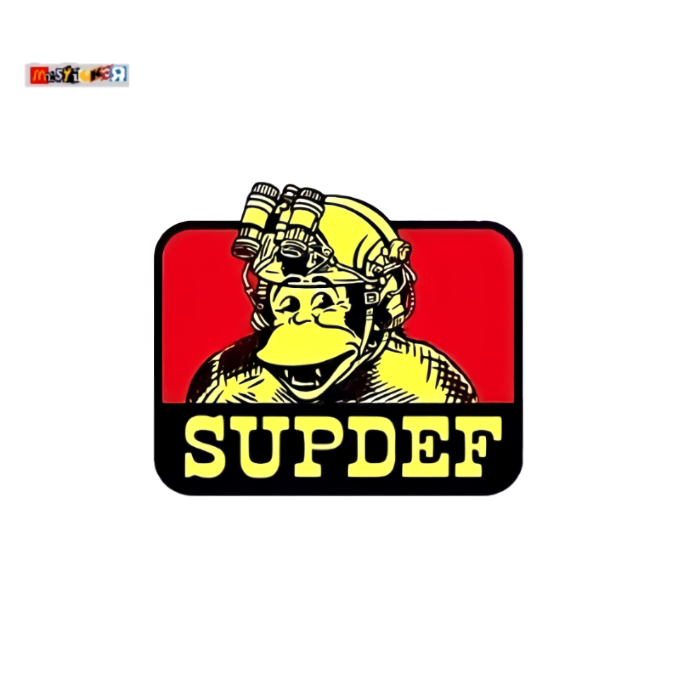 

sticker Superior Defense supdef bendavis logo stiker FOG army tactical