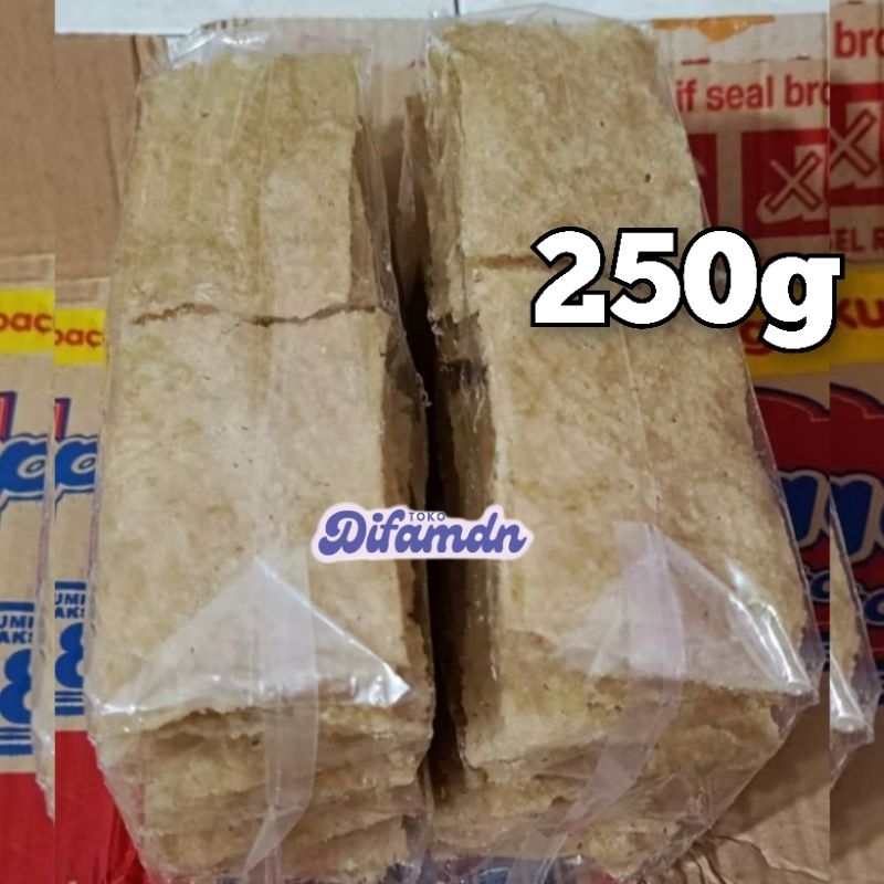 

termurah! krupuk puli mentah / lempeng mentah 250gram