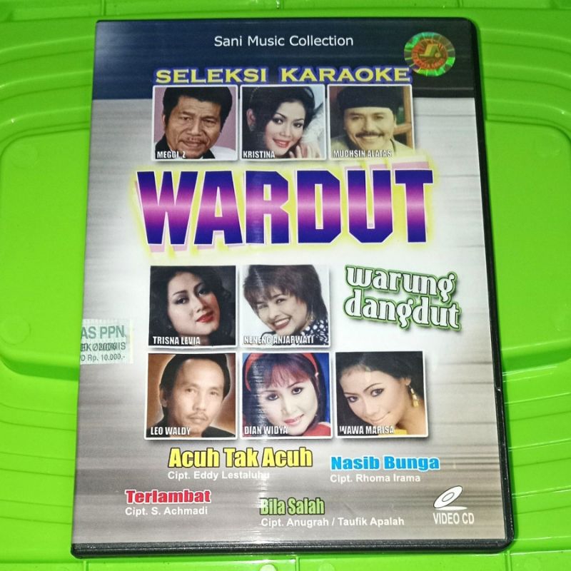 VCD SELEKSI KARAOKE WARDUT warung dangdut MEGGY Z KRISTINA MUCHSIN ALATAS TRISNA LEVIA NENENG ANJARW