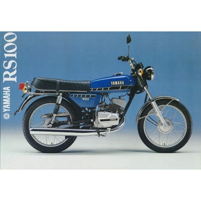 

paper kertas yamaha 100cc 1976 dan foto RS