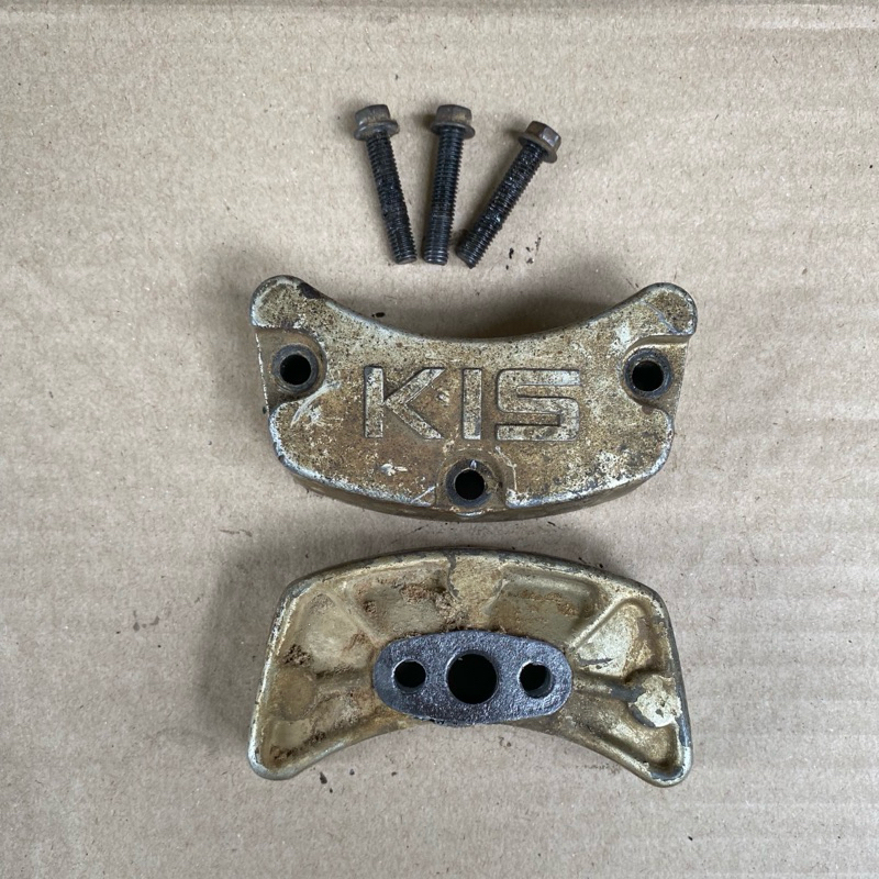 COVER TUTUP RESONATOR NINJA R KIS ORIGINAL TUTUP BLOK BORING NINJA KIS ASLI COPOTAN