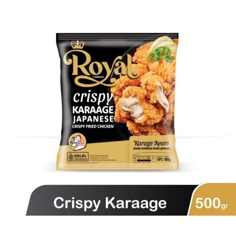 

Belfoods Royal Crispy Karaage 500 gr (Halal)