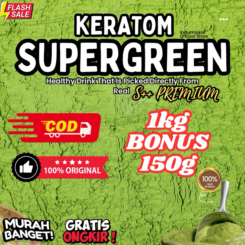 

bubuk Keratonm!. supergreenA+S+ bubuk daun purli bubuk purli purlik bubuk hijau kalimantan nano ijo 1kg bonus