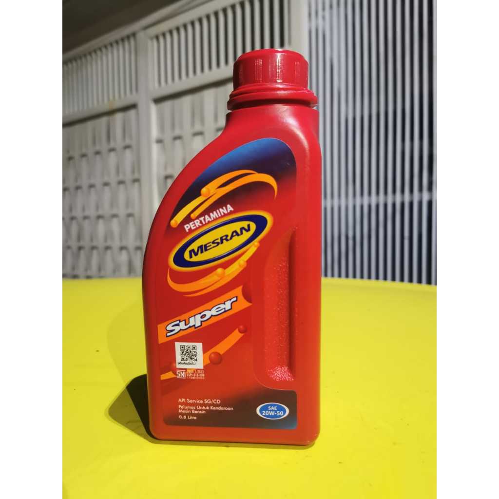 SCA1 Oli Mesran Super 800ML Oli Mesran Super 0.8Liter