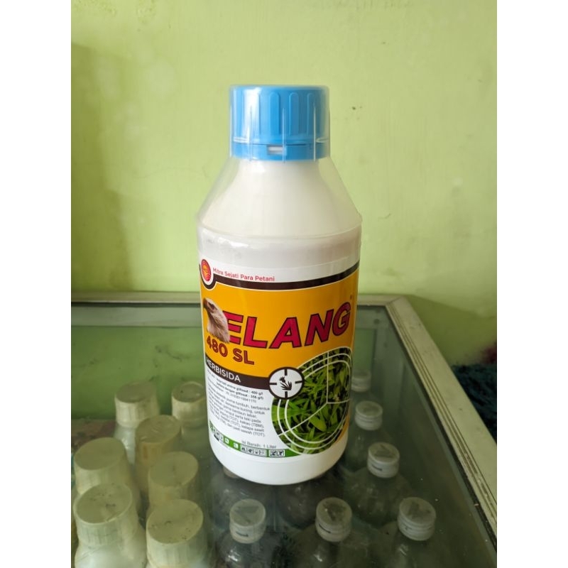ELANG 480SL 1 LITER | Obat Rumput/Herbisida Sistemik Sampai Akar Akarnya