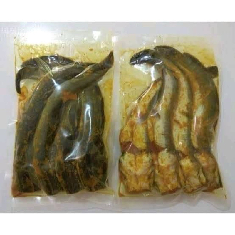 

Lele bumbu kuning marinasi