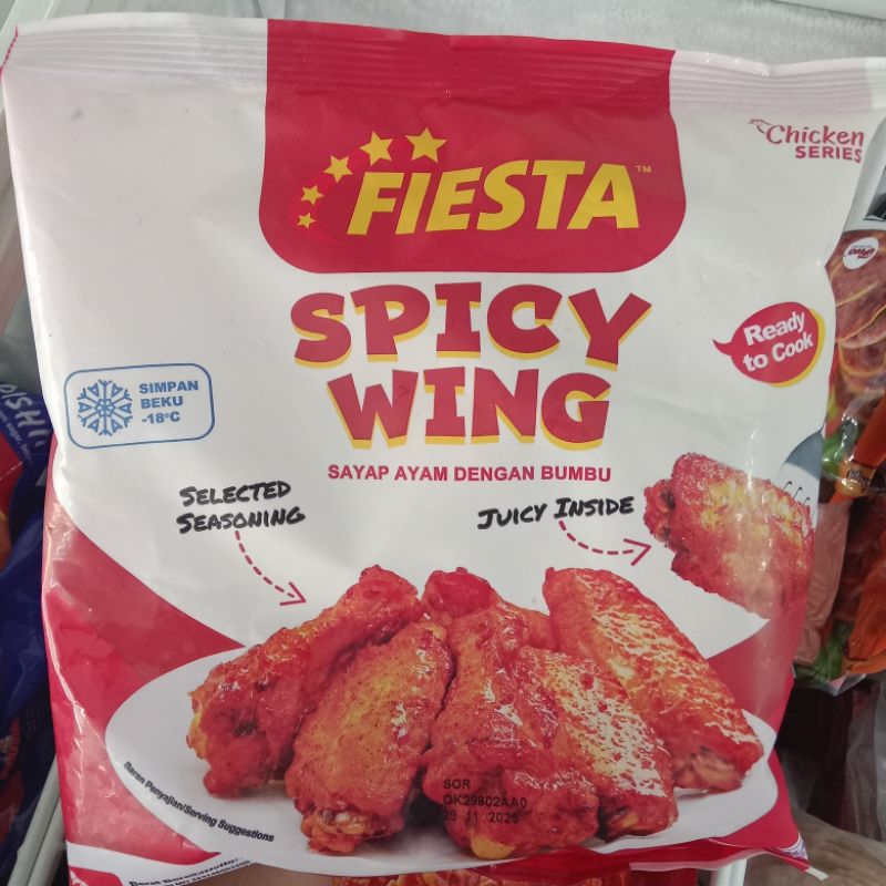 

Fiesta Spicy Wing Sorsok Ayam Bumbu Sayap Ayyam