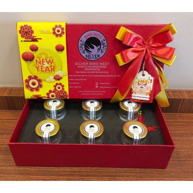 

Silver Bird Nest Lunar New Year Hampers (6×75ml)