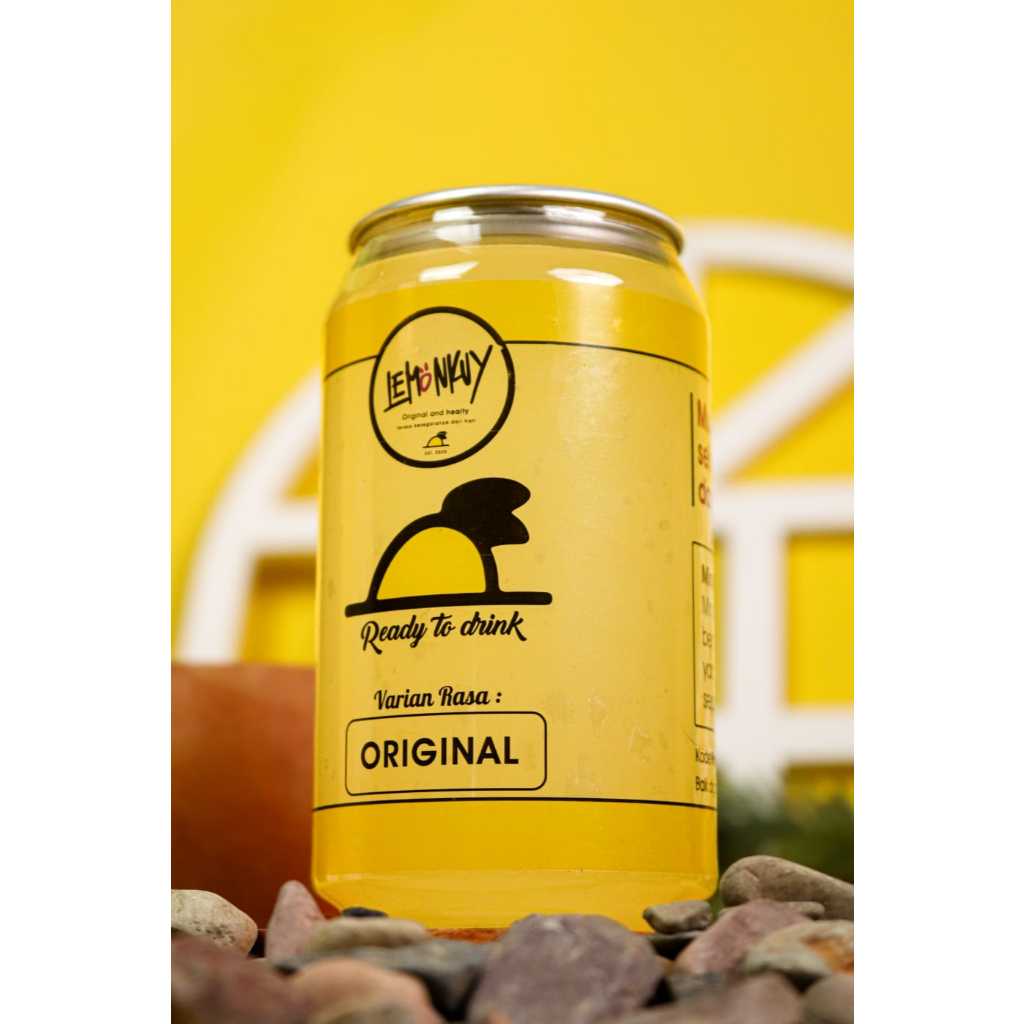 

READY TO DRINK (RTD) minuman Jeruk Lemon jahe/sari Lemon California 350ml