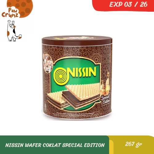 

NISSIN WAFER CHOCOLATE KALENG SPESIAL EDITION (267 GR)