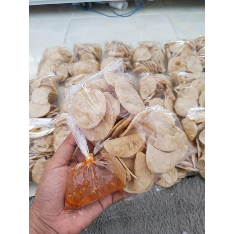 

Mpek Empek kering khas madura pasean/free sambel ya