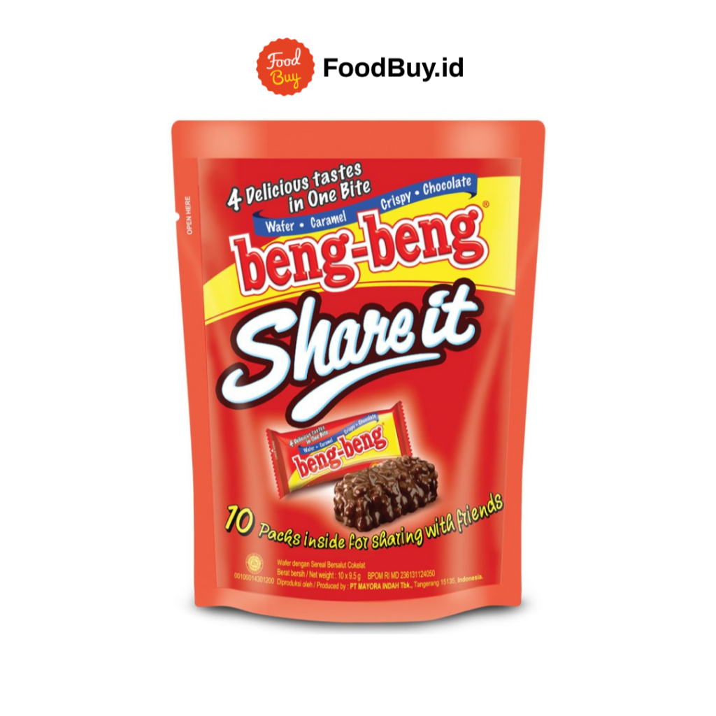 

Beng beng Share it Wafer Caramel 95gr