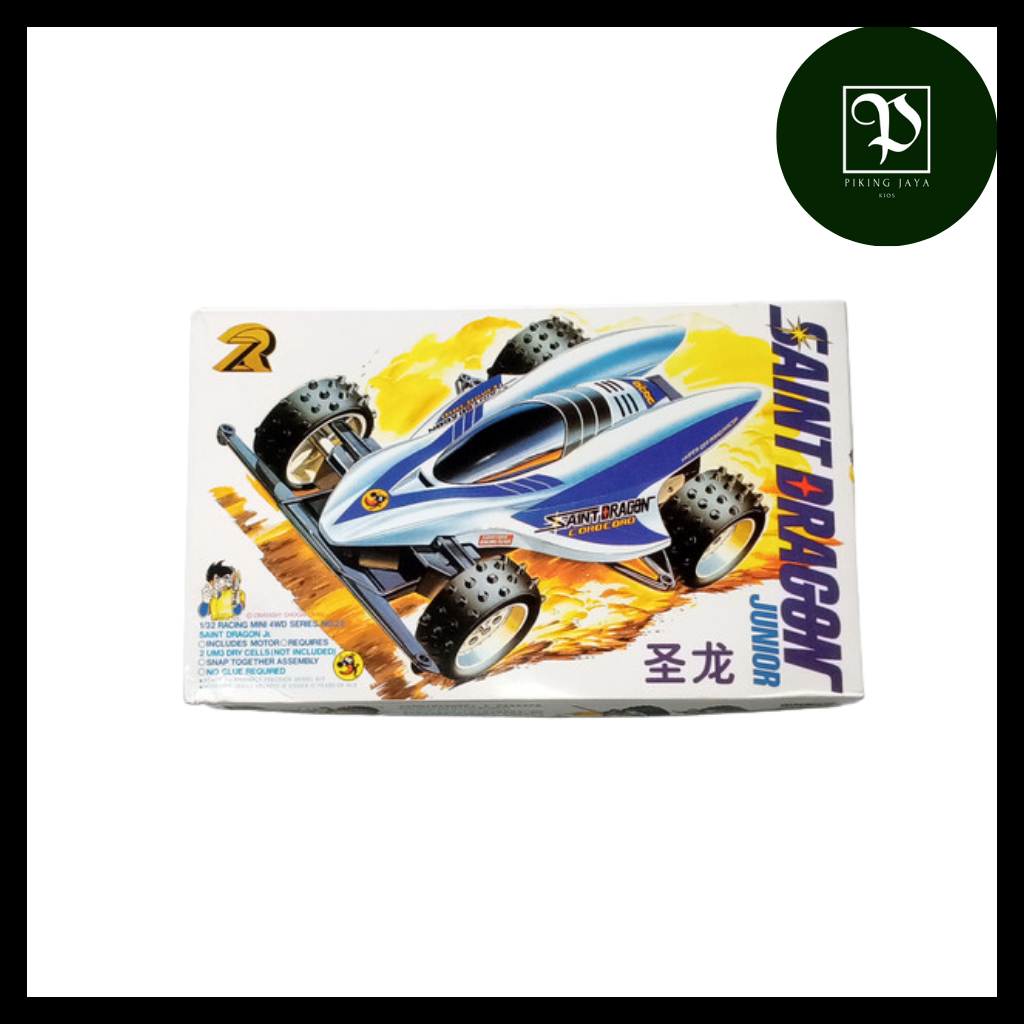 Tamiya Mini 4WD DD Ruize Saint Dragon Blue Ver. Type 4 Chassis - Rep. Tamiya Merk DD Ruize