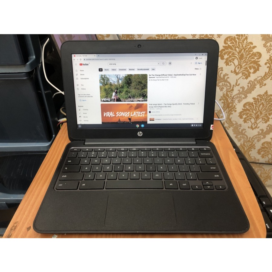 HP ChromeBook 11 G4, OS Chromebook, INTEL CELERON - N2840 RAM 4GB STORAGE 32GB Slim