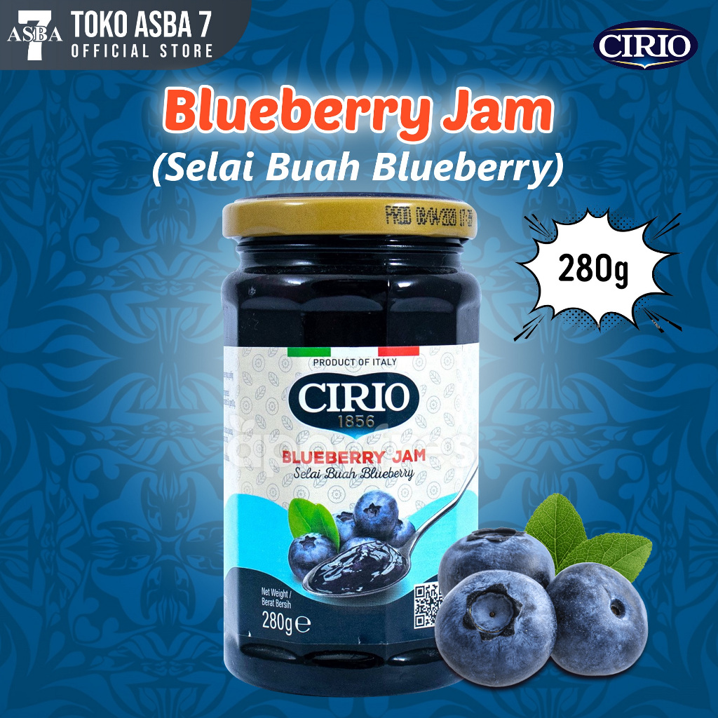 

CIRIO BLUEBERRY JAM 280GR