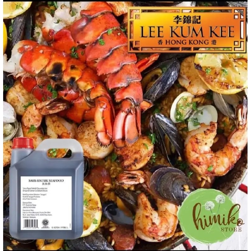 

Lee Kum kee. saos untuk seafood. kemasan resto 2 Lt