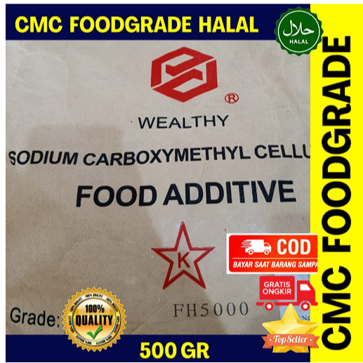 

CMC 1 KG HALAL / Sodium Carboxmethylceluoes Food Grade