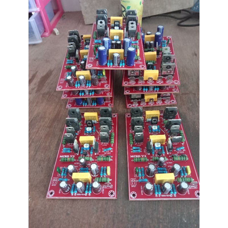 Mcrd V3 Modif Low Sub Mid Flat power ampli