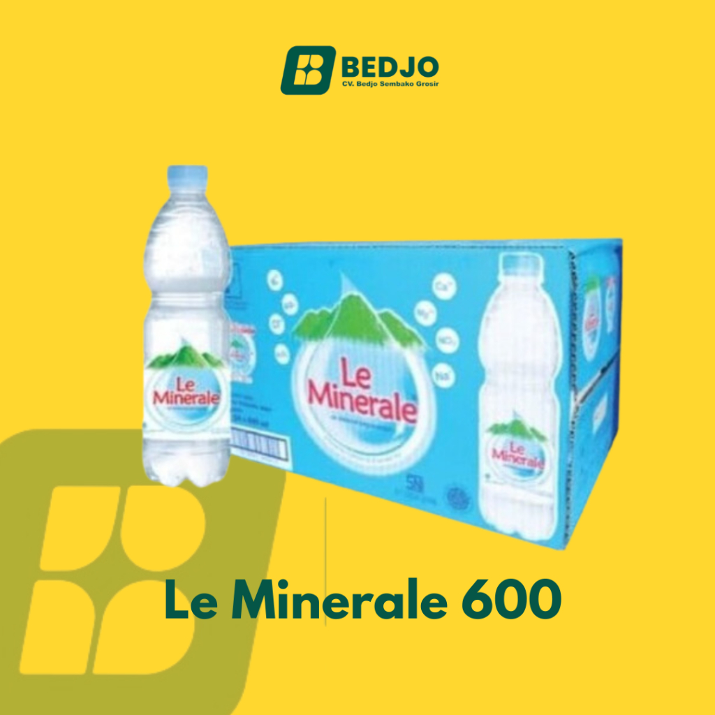 

Le Minerale Botol 600ml DOS ISI 24