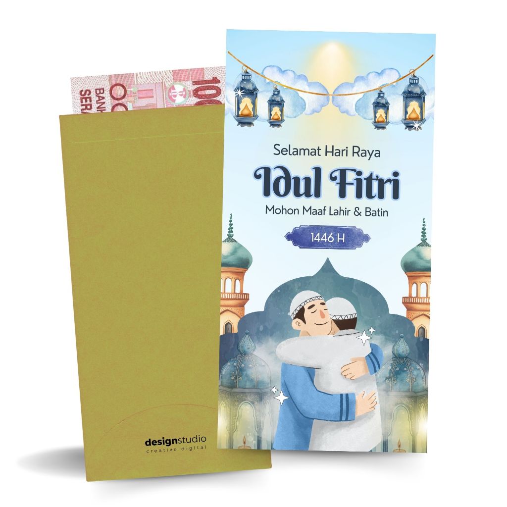 

Amplop Lebaran Modern Desain Elegan & Unik - Cocok untuk Angpau Idulfitri 2025