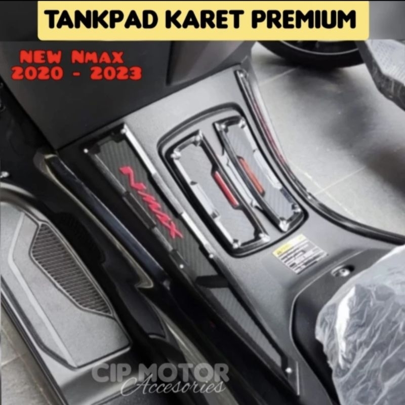 TankPad Nmax 2020 2021 2022 karet Tankpad NEW NMAX V2 Merah