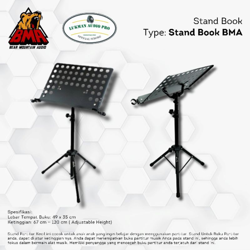Stand book / stand untuk buku BMA Original