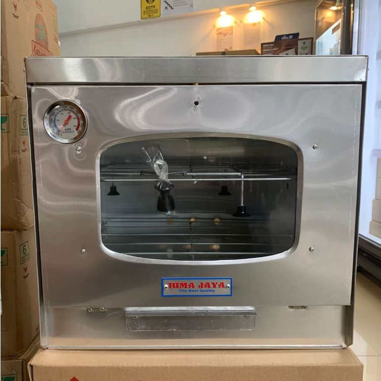 OVEN TANGKRING KOMPOR OTANG TM ( THERMO ) BIMA JAYA ALUMINIUM ASLI 40,7cm x 35.1cm x 37.9cm