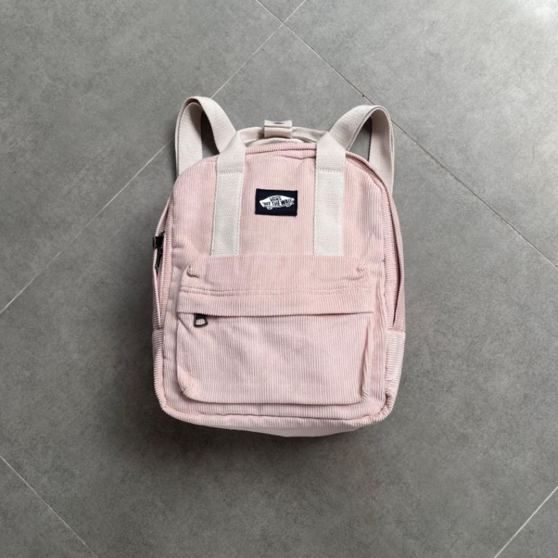 Tas Ransel Vans Low Key Mini Backpack Peach Cordura 8L 100%Original