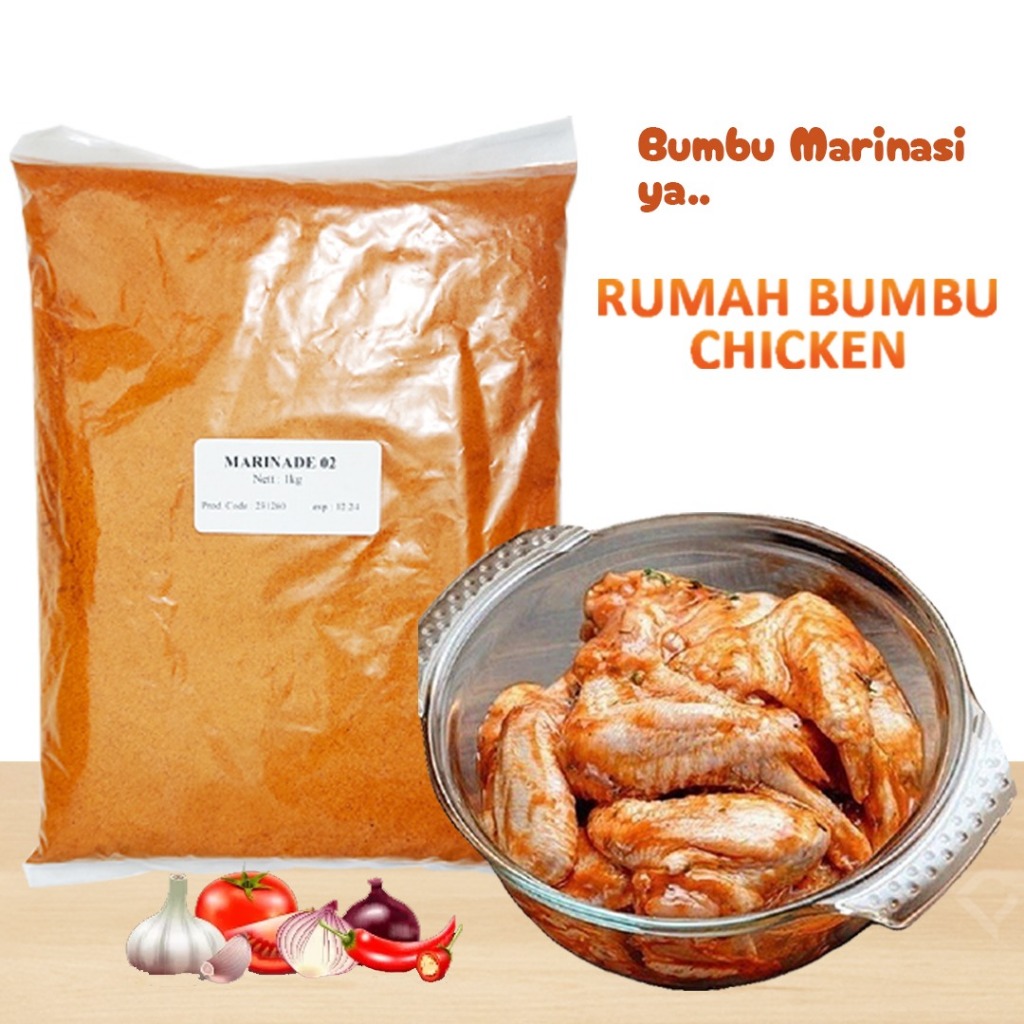 

Marinade 02 / Bumbu Marinasi Ayam Kualitas Premium 1 Kg