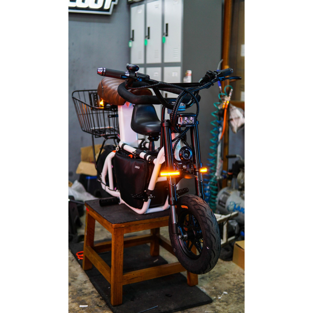 Fiido Q1S Upgrade White Speed 45KPH With Smooth Controller