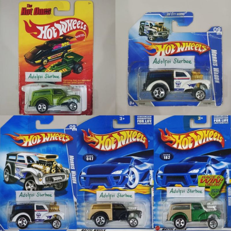 hotwheels hot wheels mini cooper morris wagon 2001 first editions hw city works '09 hw mail short ca