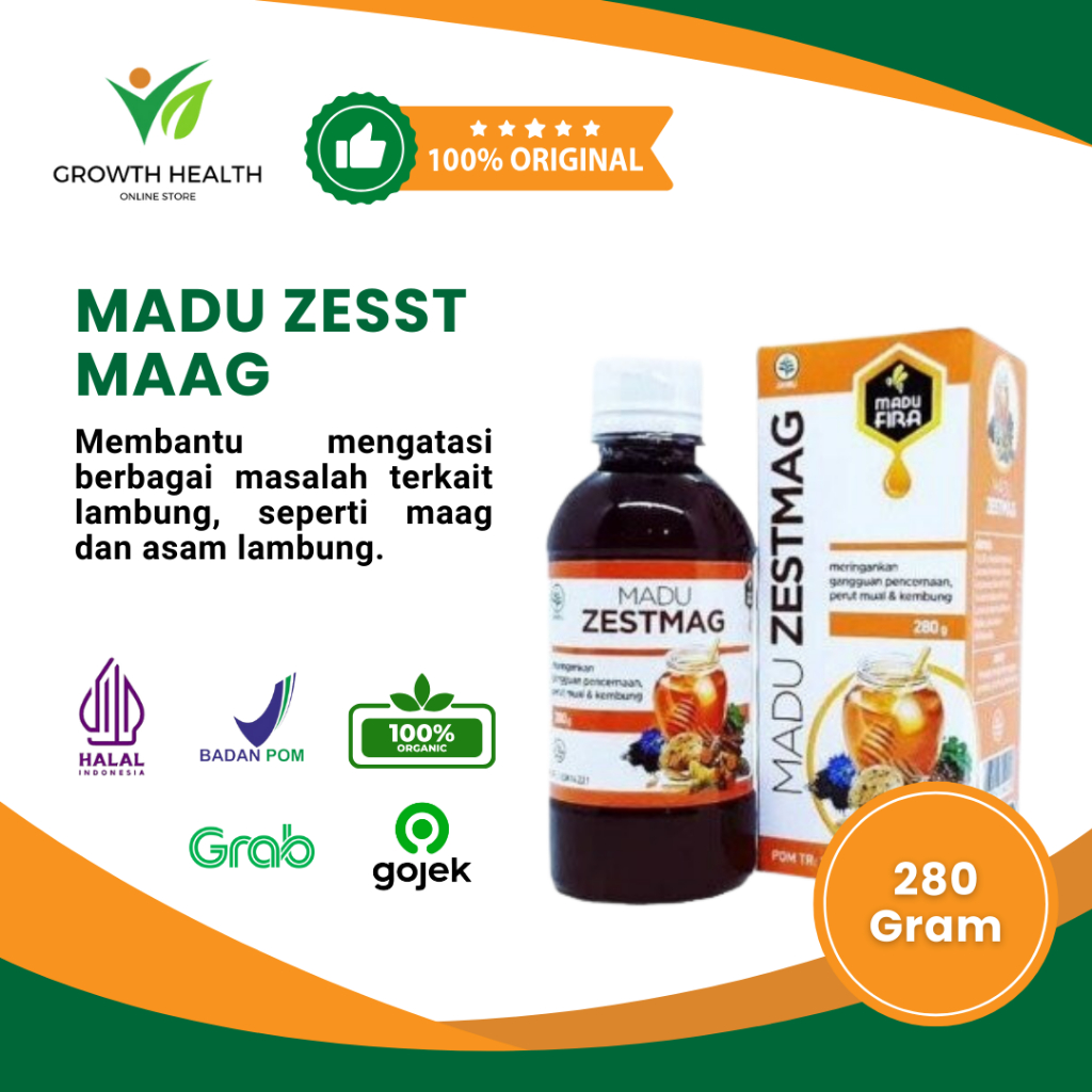 Madu Zest Mag Madu Maag Madu Lambung Madu Magg Kronis Zesmag