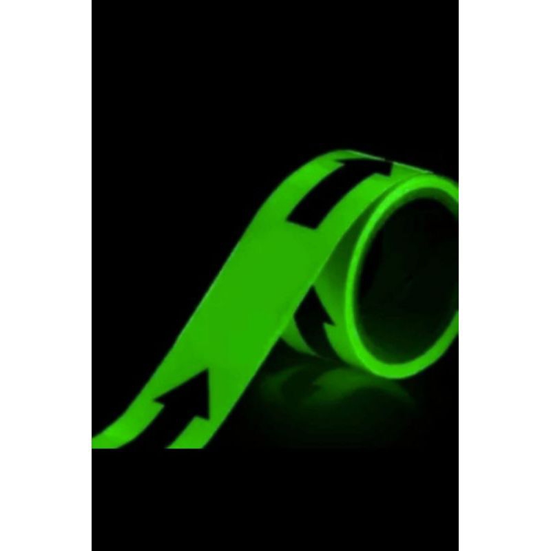 

stiker fosfor stiker glow in the dark tape/fosfor 5 lembar