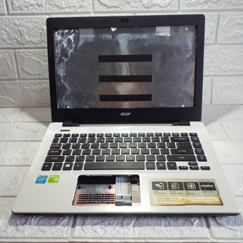 Casing body kesing case acer e14 series e5-411g e5-411 e5-421 e5-471 ori