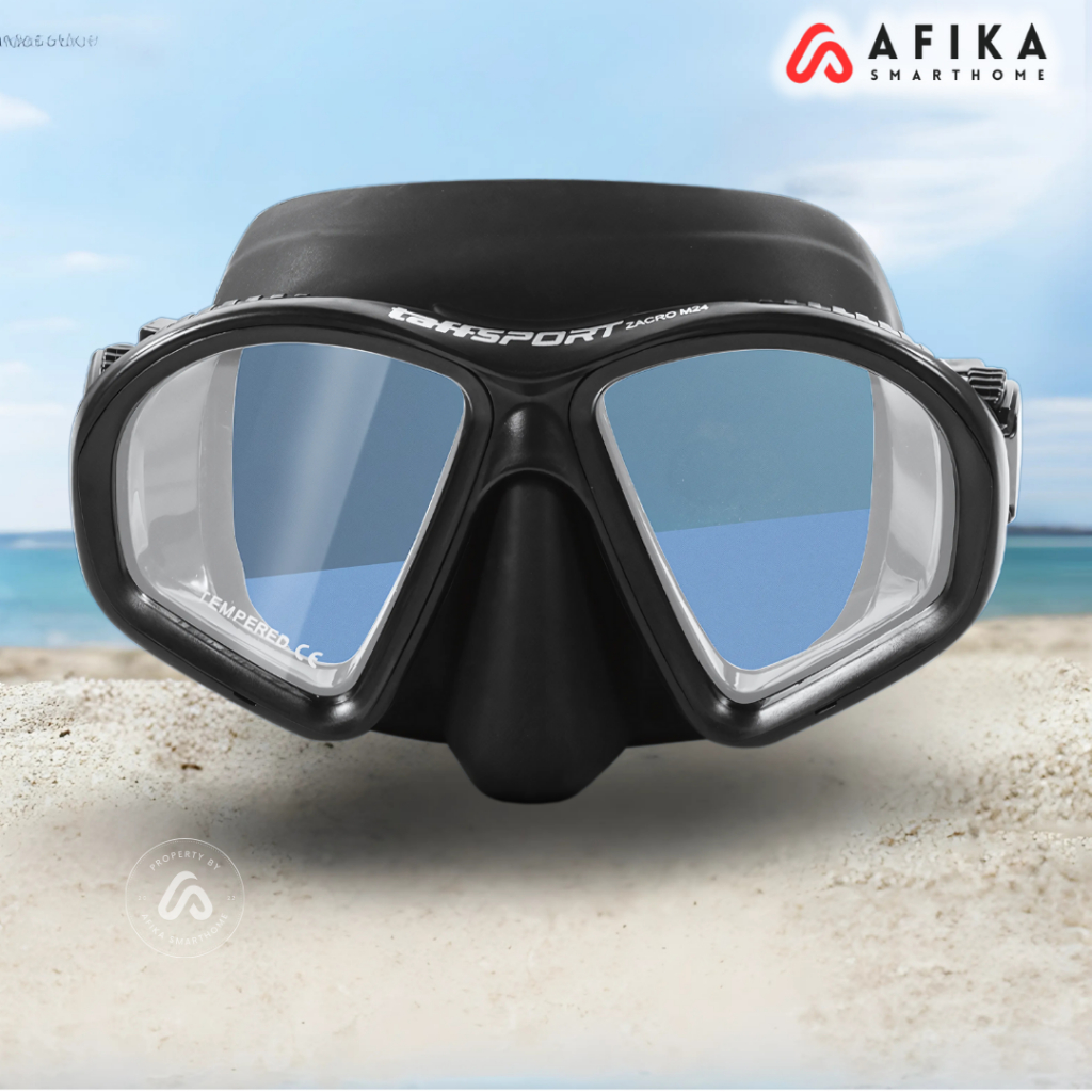 Kacamata Selam Scuba Diving Snorkeling Karet Silikon